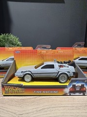 Back to the Future Time Machine Jada Toys Hollywood Rides Time Machine Vehicle