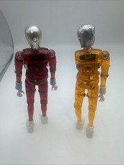 Vintage HourToy Inter-changeables Cosmo-Man, Amber & Red