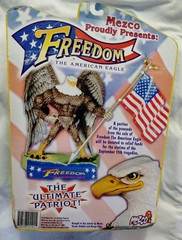 2002 FREEDOM THE AMERICAN EAGLE 8″ 9/11 Commemorative Action Figure MEZCO Sealed