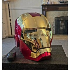 Autoking Iron Man Helmet MK5 1/1 Voice-controlled Mask Transform Cosplay Prop US