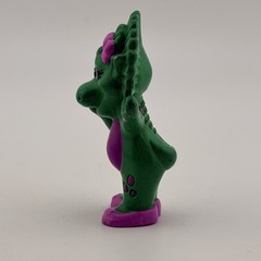 Vintage Baby Bop Barney & Friends Green Dinosaur Figurine 1993 Lyons Group Dakin