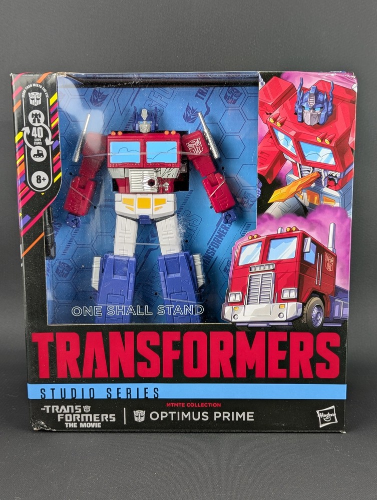 Transformers Studio Series 86 Optimus Prime SEALED Hasbro MTMTE Collection