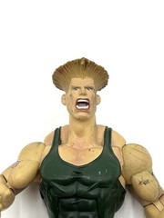 Street Fighter Round 3 GUILE Action Figure SOTA Toys 2005 Capcom – Loose