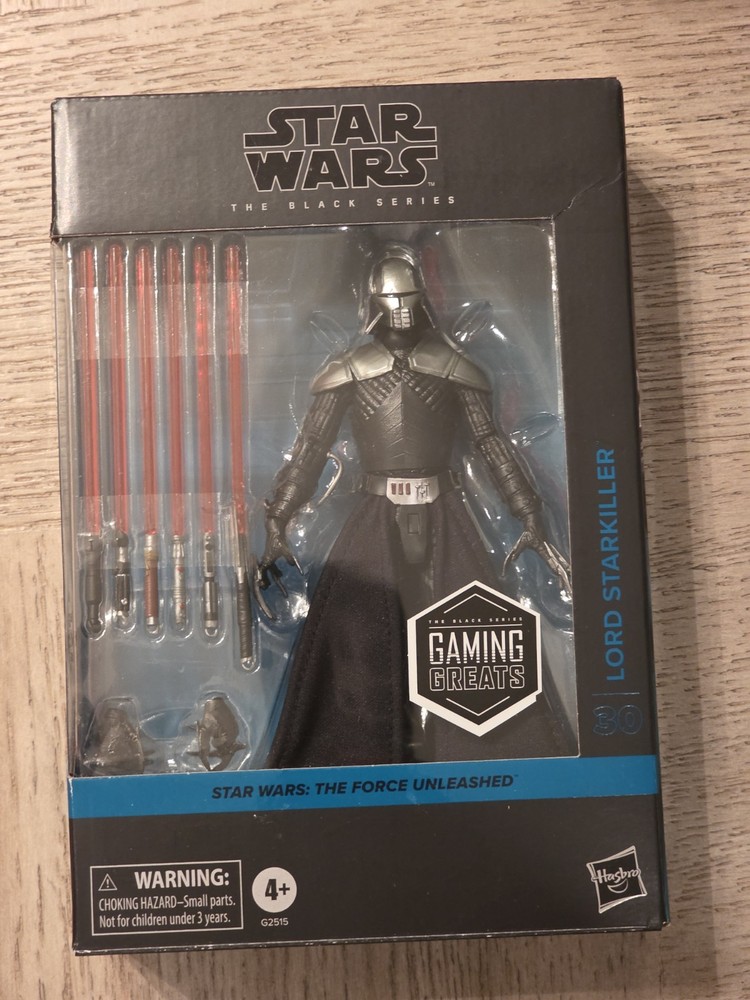 🔥 Star Wars Black Series Lord StarKiller Gaming Greats Hasbro Deluxe New in Box