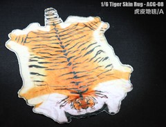 1:6 Tiger Skin Carpet for 12″ Phicen TBL LD Hot Toys Soldier Action Figure Doll