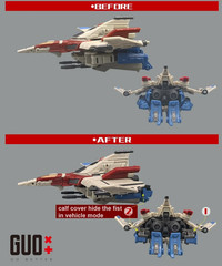 GO BETTER 3D DIY Filler Upgrade Kit For Studio Series One Starscream US