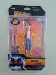 BACK TO THE FUTURE Marty McFly Doc Brown & Biff Tanner NECA Toony Set