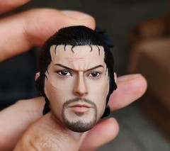 1/6 Male Head Sculpt Japanese Warrior Miyamoto Musashi F 12” Action Figure Body