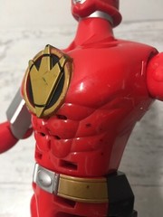 2003 Power Rangers Dino Thunder Talking 12″ Red Mega Battlized Ranger Figure