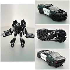 Transformers Figure Studio Series Decepticon Barricade Police Car