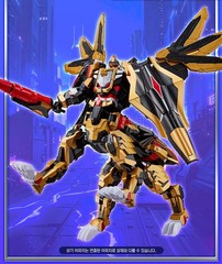 SAMG Metal Cardbot W NIGHTGRIFFON Transforming Jet Robot 2025