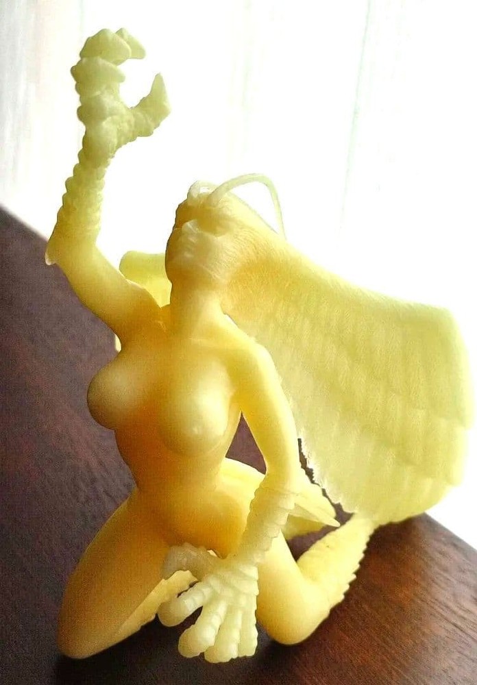 Go Nagai DEVIL MAN Sirene Luminous Figure 5.3in New