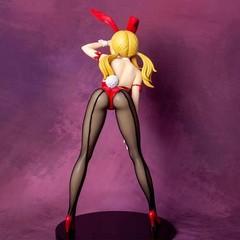 Anime Fairy Tail Lucy Heartfilia Bunny Girl Figure Model 38cm Collect Toy Gifts
