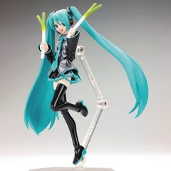 Hatsune Miku Anime Action Figure Movable Joints PVC Model Desk Toy Gifts