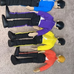 2003 Spin Master the Wiggles Lot Of 8