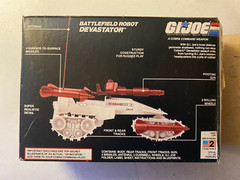 GI JOE Vintage BATTLEFIELD ROBOT DEVASTATOR with BOX 1988 Complete