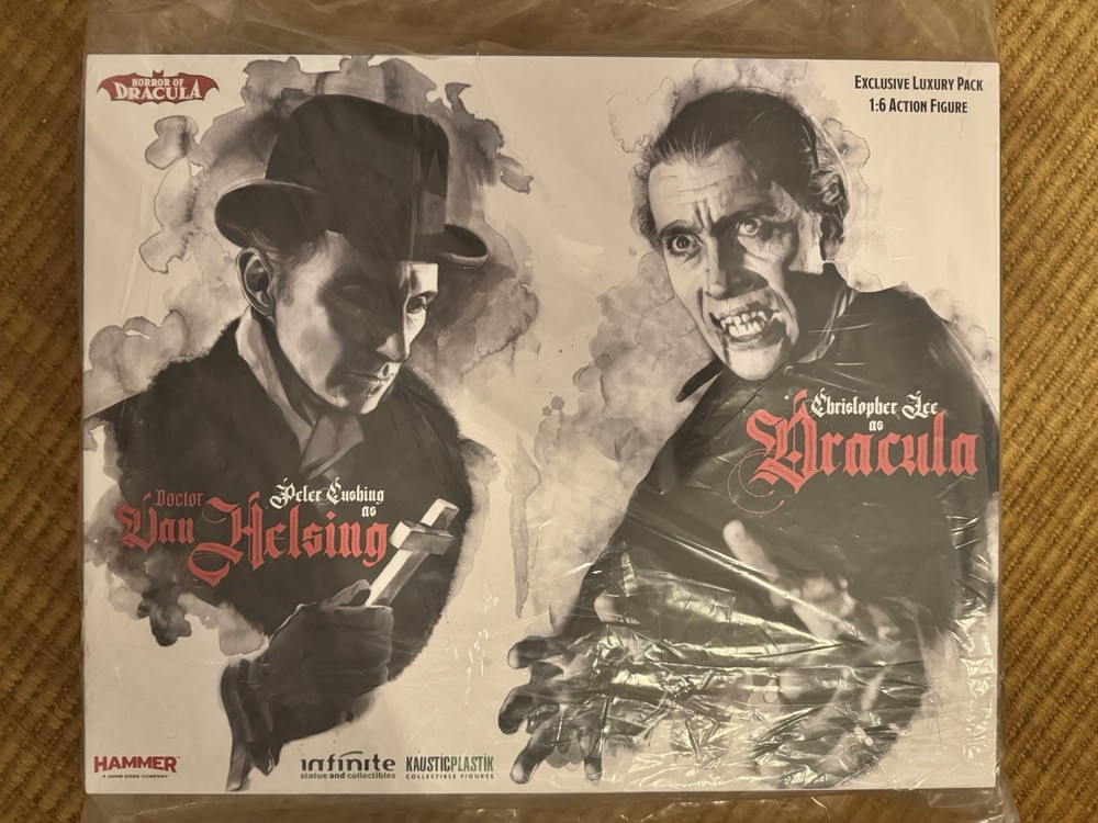 Hammer Count Dracula + Van Helsing, Kaustic Plastik Infinite Studio 146/280 Rare