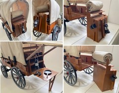 1:8 Scale Chuck Wagon Set, Accessories, Gabriel Toys Horse for Lone Ranger