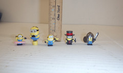 Monopoly Despicable Me Minions Replacment Figures Lot of 5