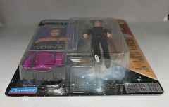 1995 Playmates Star Trek Voyager Captain Kathryn Janeway Figure W/Case -See Pics