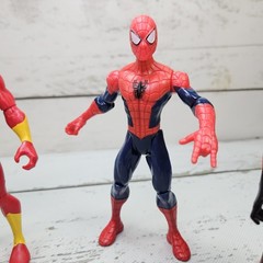 Marvel Spider-Man Lot Of 5 5.5″ Basic Action Figures Modern Adjustable Hasbro