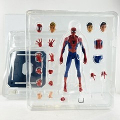 Spider-Man Action Figure Peter Parker Into The Spider Verse Toy Gift With Box