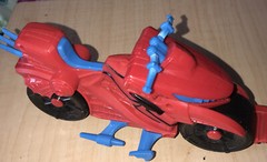 Marvel Action Figure Spiderman Vehicle Motorcycle