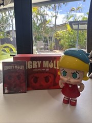 Pop Mart Angry Molly Original Fire XL Silent Trick Figure Designer Art Toy – NEW