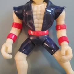 1991 Vtg Captain Planet Duke Nukem 6″ Action Figure Glow in the Dark