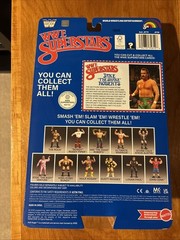 2026 LJN Series 3 WWF WWE Jake The Snake Roberts Retro Figure Blue Card Mattel