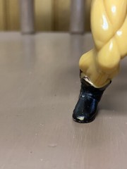 Vintage 80s MOTU KO Galaxy Heroes Wrestler Warrior Huk Orange Chest Variant READ