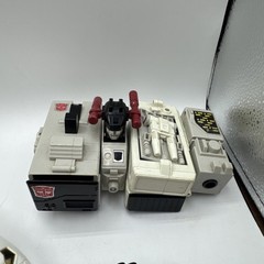 Vintage G1 Transformers Lot Action Figures Gobots – Hot Rod, Metroplex, & More