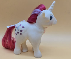 My Little Pony G1 Gusty & Moon dancer 1983 & 1984 MLP Pink Blue GUC Lot of 2