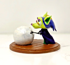 Shirley the Medium 3 inch Figure from Character Courage The Cowardly Dog