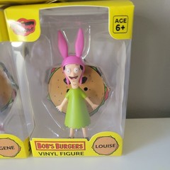 Bob’s Burgers 4″ Figures By Culturefly SET OF 5 Tina Louise Gene Linda Bob NEW