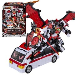Metal Cardbot W Tachy & Bloodwing Transforming Robot Vehicle Toy Bundle SAMG
