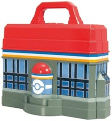 Tomy POKEMON PLAY CENTER STORAGE CASE 2013 Nintendo Playset gym pokestop NEW!