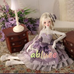 1/4 Shuga Fairy PURPLE With Clothes Ball-jointed Doll Action Figure