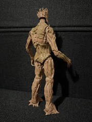 Marvel Legends 9” GROOT 2014 Complete BAF Guardians of The Galaxy
