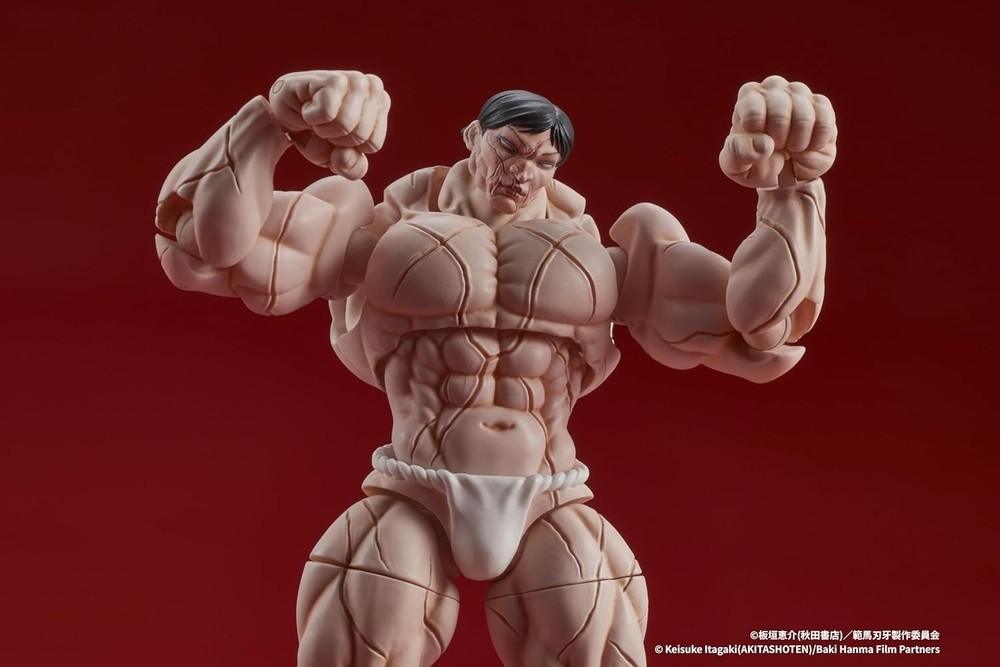 DIGACTION Hanayama Kaoru 1/24 Action Figure DIG Baki the Grappler Japan New