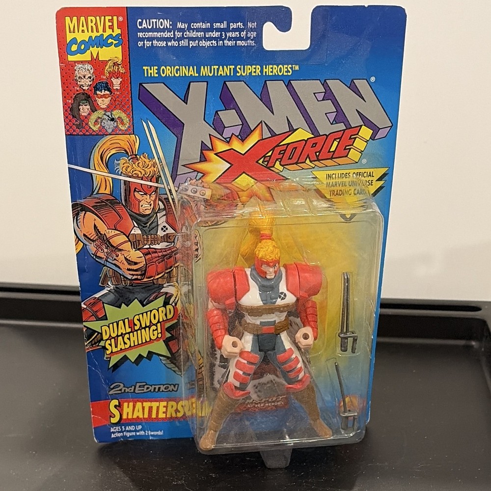 ToyBiz X-Men X-Force Shatterstar 2nd Edition Action Figure w/ Sword