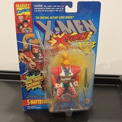 ToyBiz X-Men X-Force Shatterstar 2nd Edition Action Figure w/ Sword