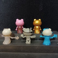 PhatMojo Roblox Piggy 20 Figure Lot Skelly Parasee Soldier Clowny Foxy Rash