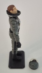 1998 Gi Joe ACE v5 Conquest X-30 Figure 100% Complete Helmet & Stand