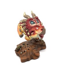 Triceratops Dinosaurs Resin Figure Roaming Statue Designer Keep Originality