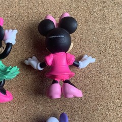 Disney Minnie Daisy PVC Plastic 2.5” Figure Lot of 4