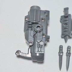 Transformers Warbotron WB01-F X-RAY Masterpiece WEAPONS Replacement Parts
