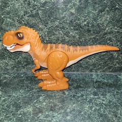 ZURU Robo Alive Attacking T-Rex Dinosaur Battery Robotic Toy Lot Tested & Works