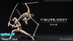 VTOYS X BMS 1:12 Male Anime Flexible Doll 6″ Action Figure Jointed Body w/ Head
