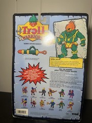 Vintage Troll Warriors Bjorn The Fat 1993 Tyco Action Figure New Orange Hair